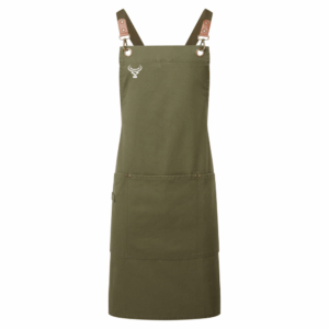 'Clip & Clasp' Cross-Back Bib Apron